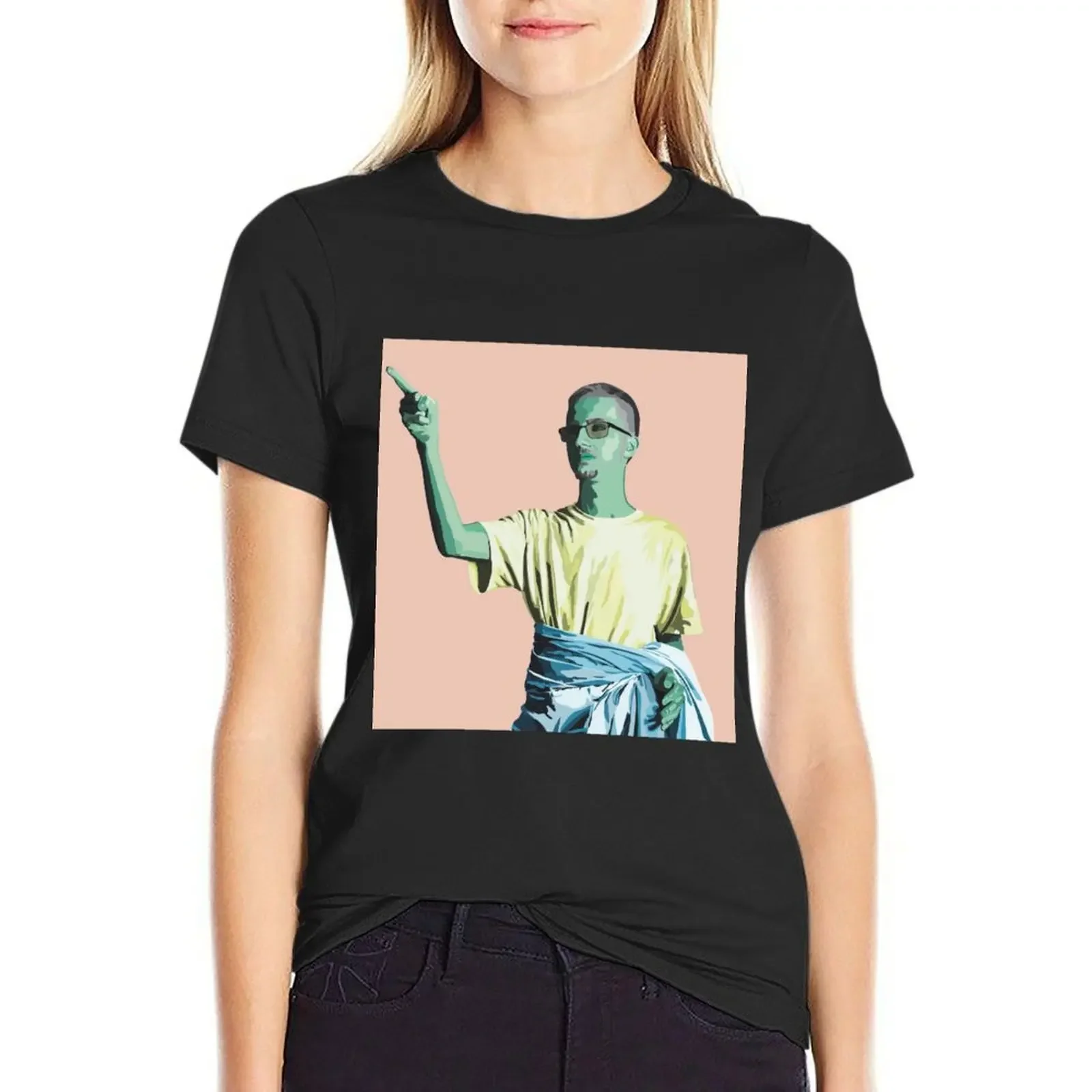 Artistic Augustus T-Shirt aesthetic clothes female oversized lady clothes Women's t-shirt