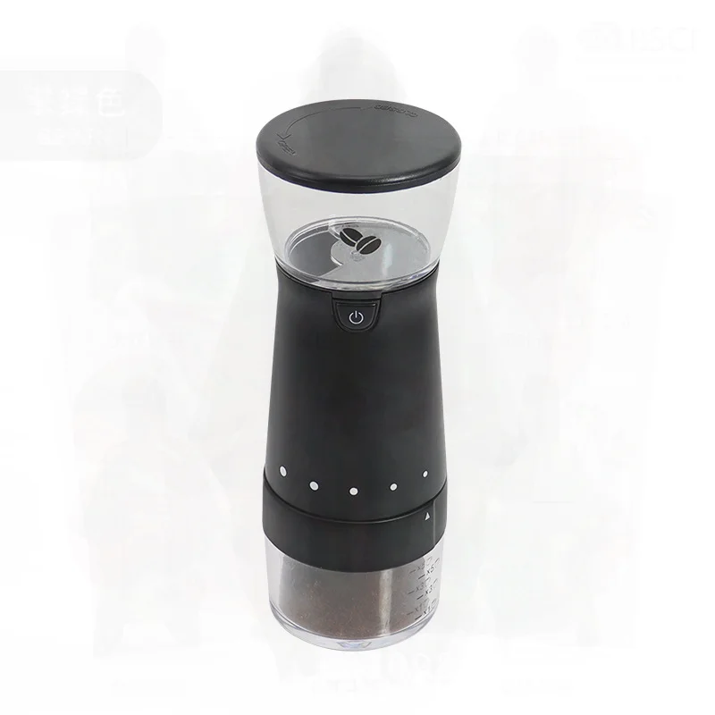 

USB Charging Electric Coffee Grinder - Automatic Stainless Steel Bean Mill for Home Use Minimalist Design Small Appliance