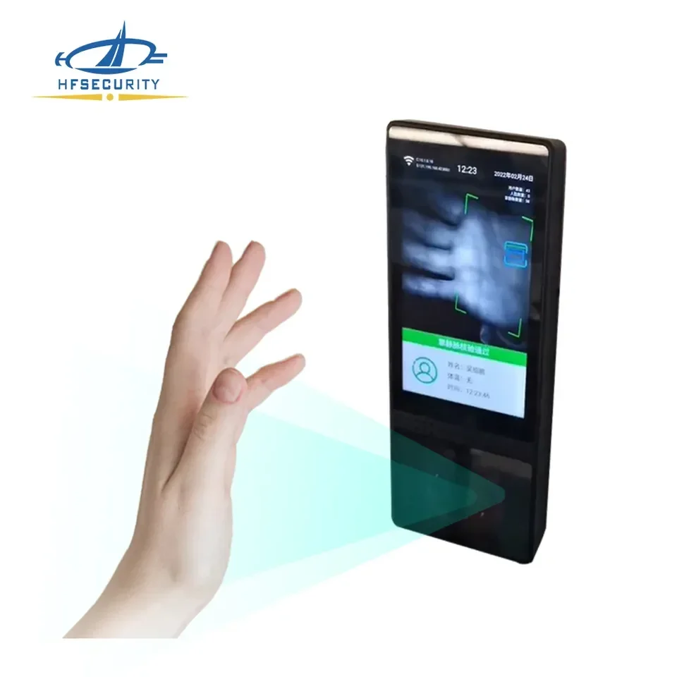 

HFSecurity VP05 Готовое программное обеспечение Android WIFI USB Бесконтактный контроль доступа Сканер ладони