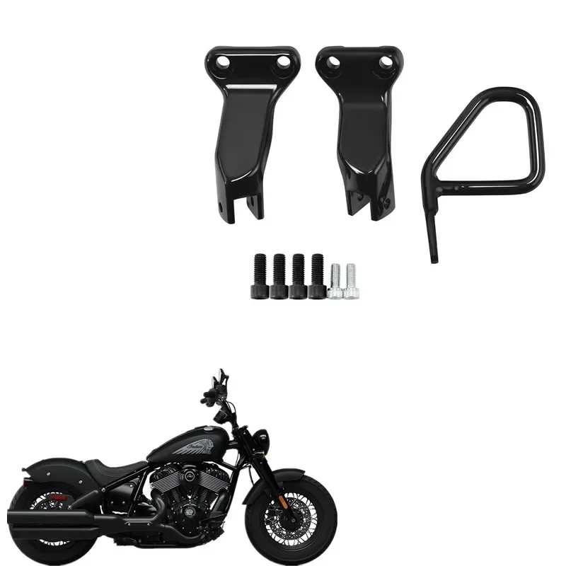 

For Indian Chief Bobber Dark Horse Super Chief Limited 2022-2023 Motorcycle Parts Acsessories Passenger Support Footpeg Brackets