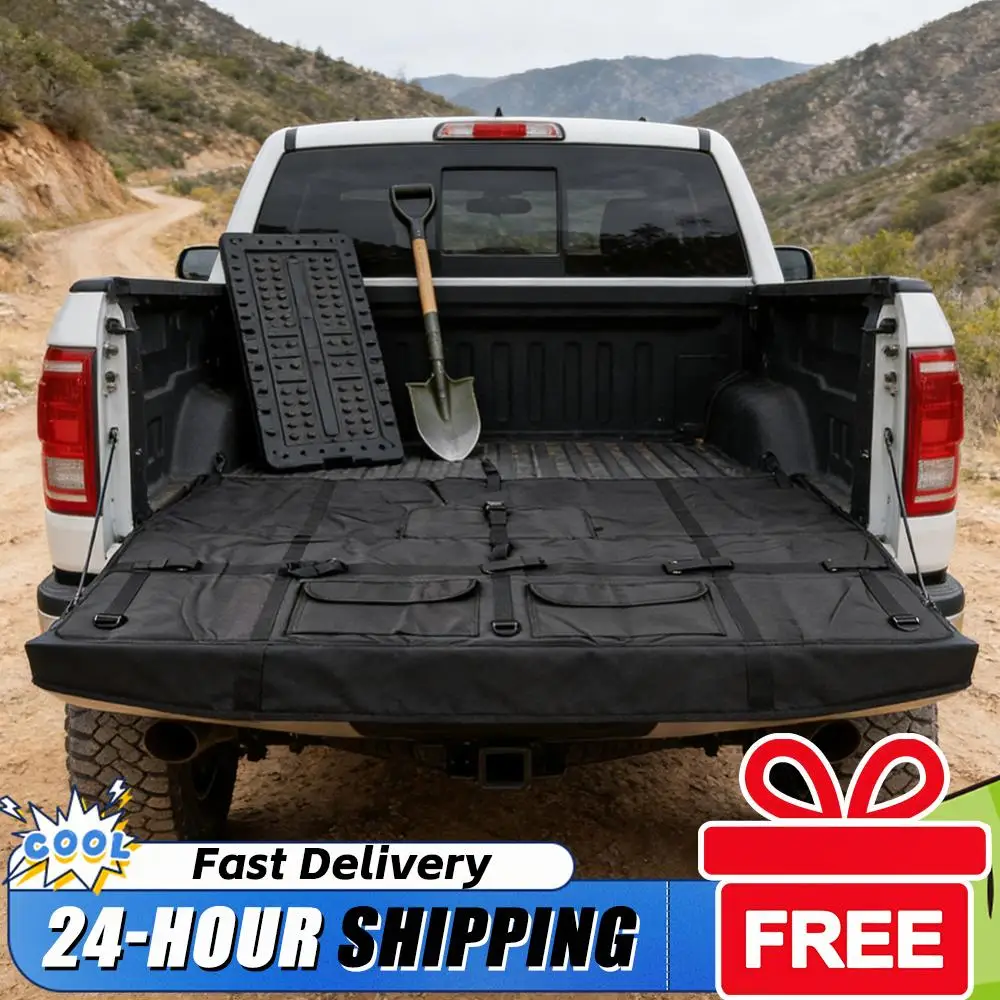 

Pickup Truck Tailgate Protection Pad Holds Up To 5 Bikes Pickup Truck Tailgate Bicycle Transport Pad with Fixing Strap