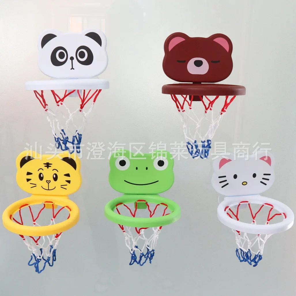 

Bathroom basketball, water play, suction cup, cartoon basketball frame, indoor mini shooting, baby, children's bath toy