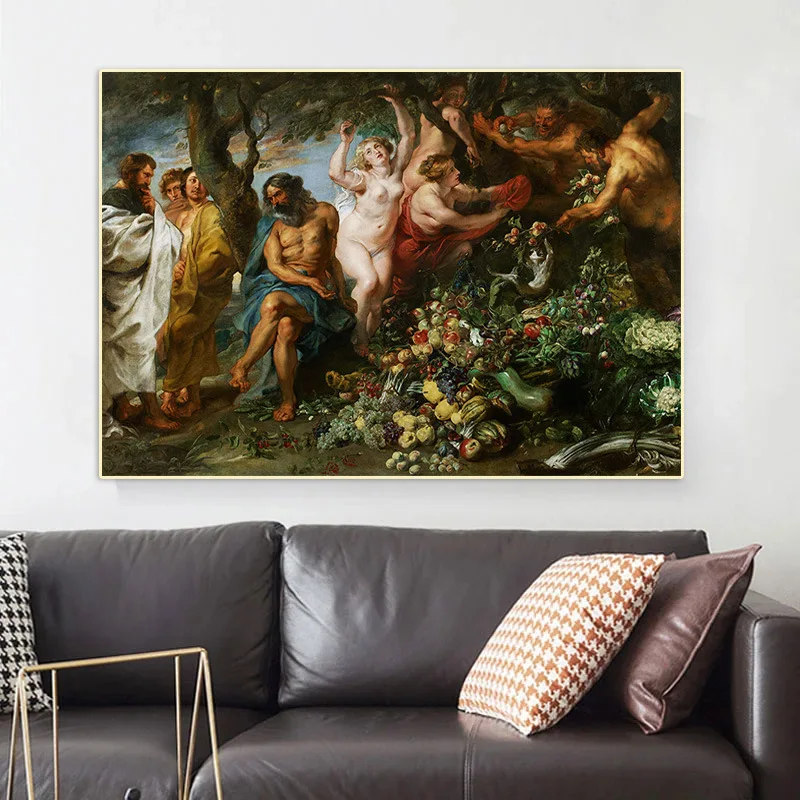 Famous Painting Frans Poster and Print 