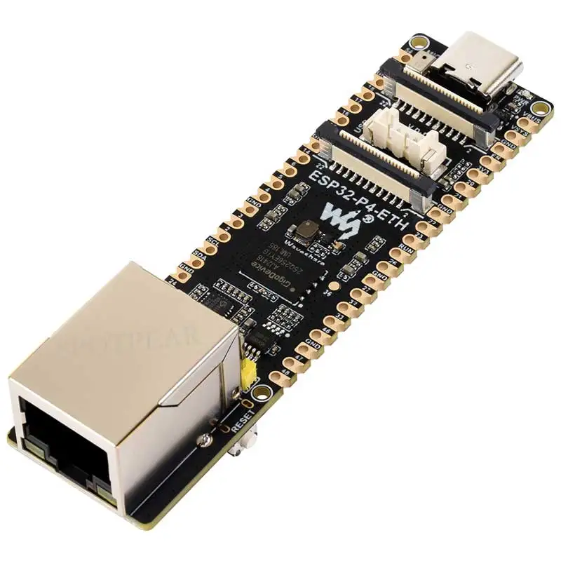 Waveshare ESP32-P4-ETH Development Board 32MB PSRAM/Flash PoE RJ45 Ethernet MIPI-DSI CSI RISC-V MCU for Arduino IoT AI SmartHome