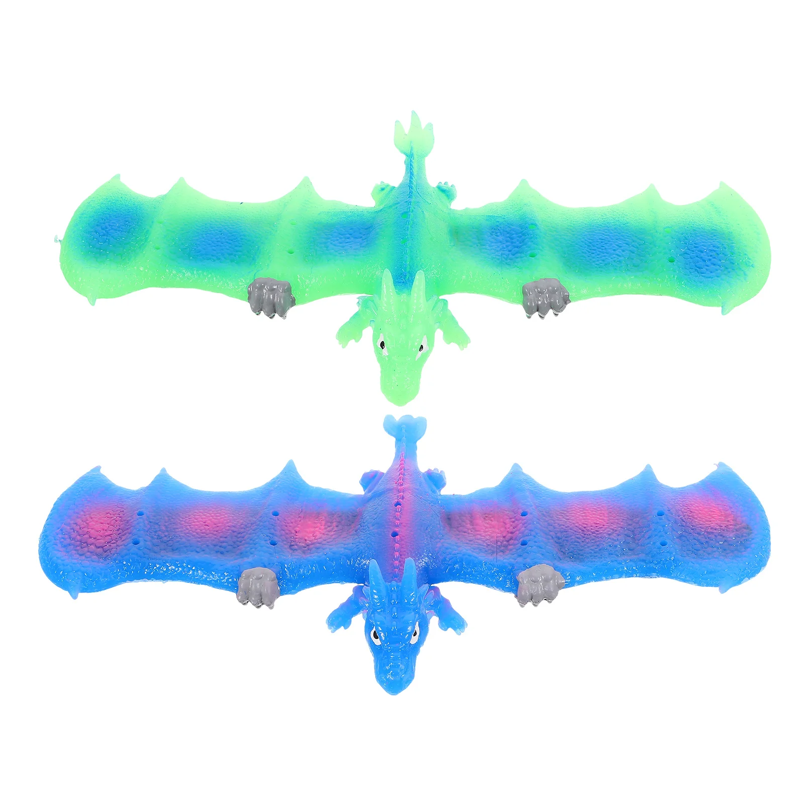 2 Pcs Stress Reducing Kid Slap Bands Kids Bracelets Cartoon Dinosaur