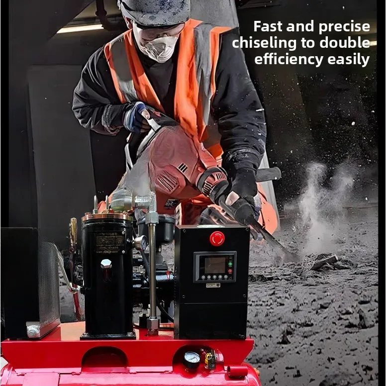 Gun Water integrierte Wind Pick Luftpumpe echte Steinfarbe Frequenz