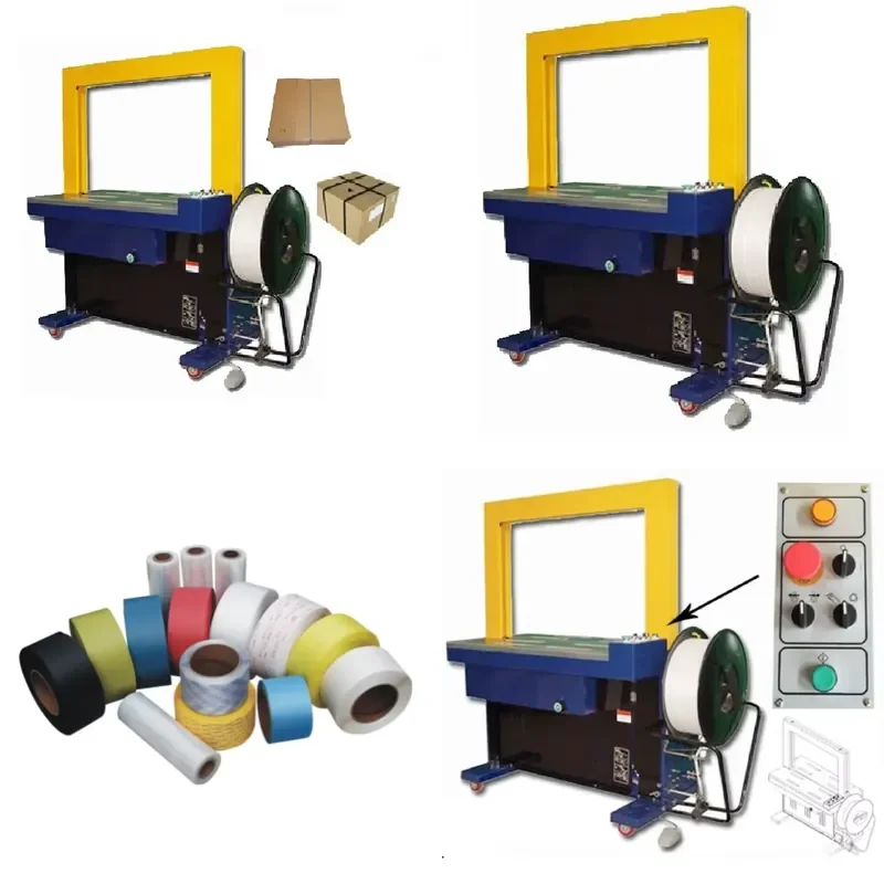 Electric Automatic Commodity Strapping Machine with Gear Core Components for Packaging