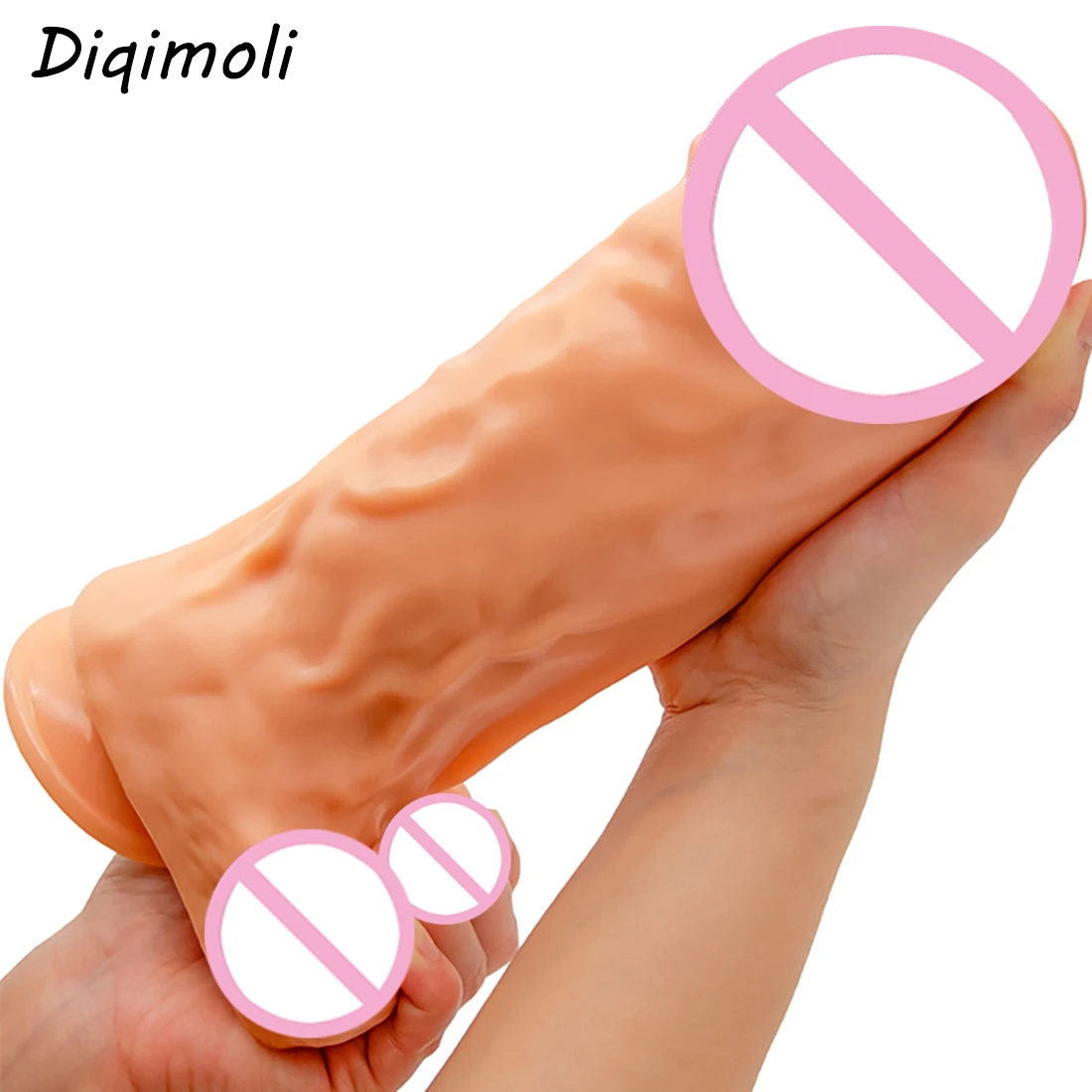 Oversized Realistic Dildos with Suction Cup Soft Skin Feeling Huge Penis Thick Phallus Big Dick Masturbator Sex Toys for Women