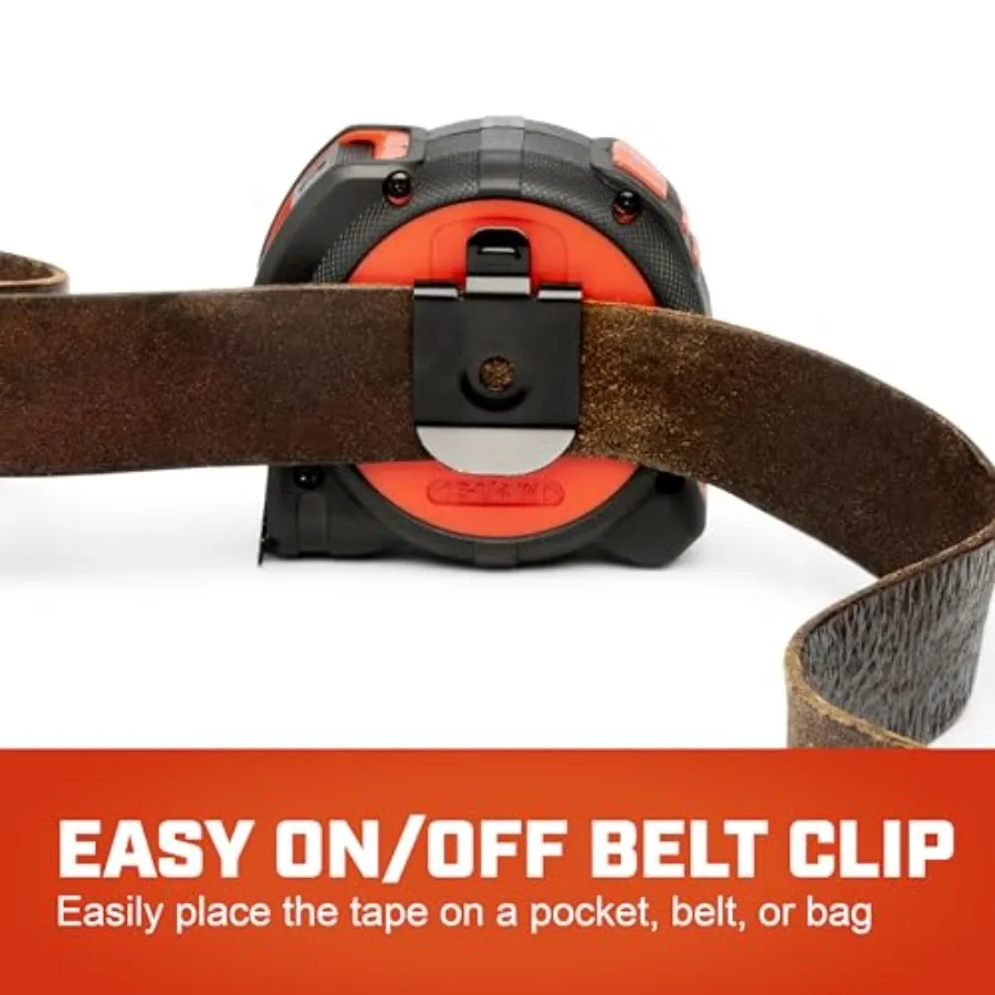 الهلال لوبكين 25 قدم. SHOCKFORCE NITE EYE شريط قياس مغناطيسي LM1325B02 لقياس الدقة في مشاريع البناء DIY