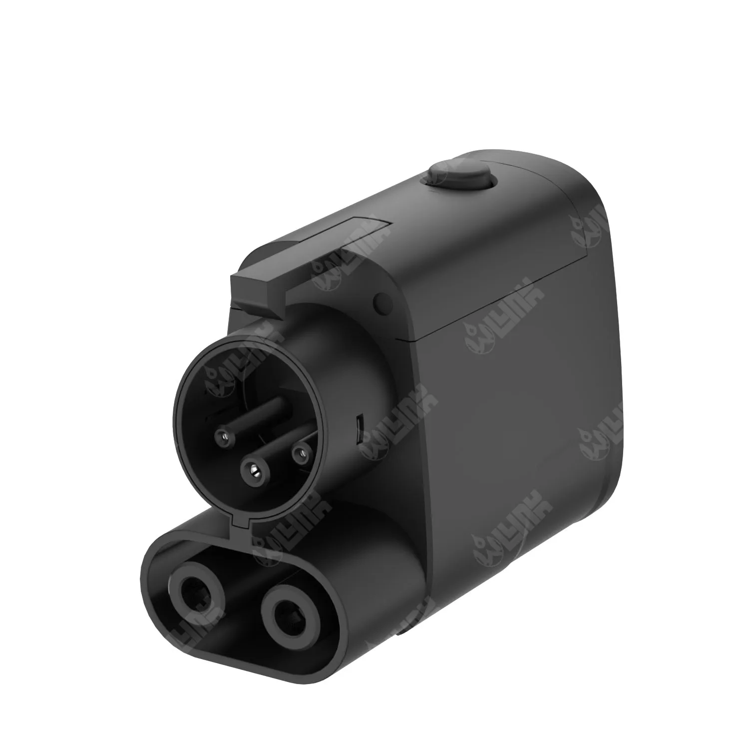 

Адаптер для зарядки постоянного тока OLINK NACS в CCS, преобразователь Ev, адаптер для зарядки электромобиля, адаптер Tesla to CCS Combo 1, адаптер