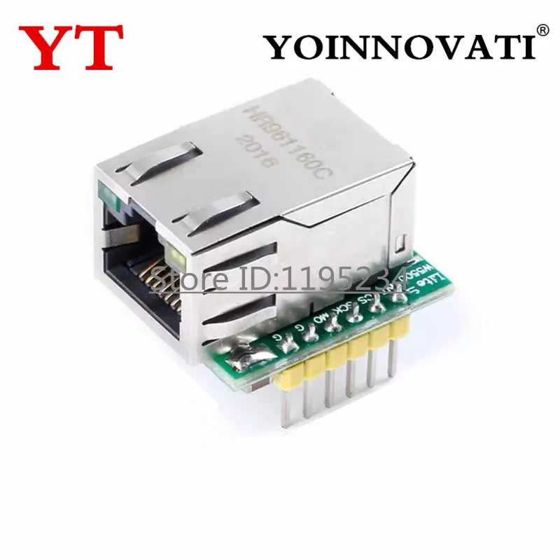 1-10PCS W5500 Module TCP/IP Ethernet Module Compatible with WIZ820io Network Interface RC5 IoT for Arduino