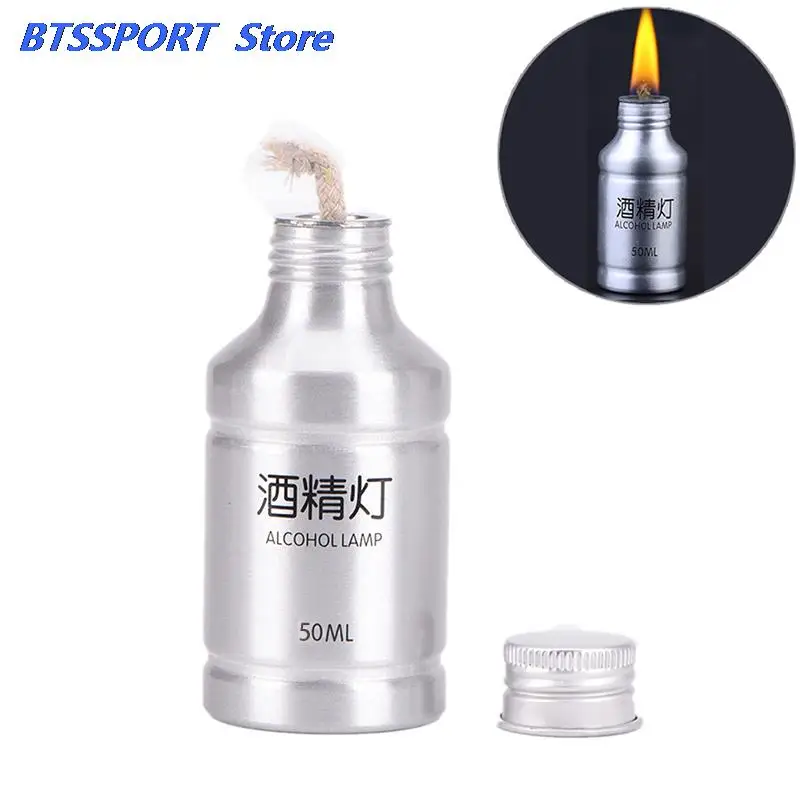 50Ml Chemie Alcohol Brander Lamp Draagbare Metalen Alcohol Lamp Lab Apparatuur Verwarming Laborotary Levert