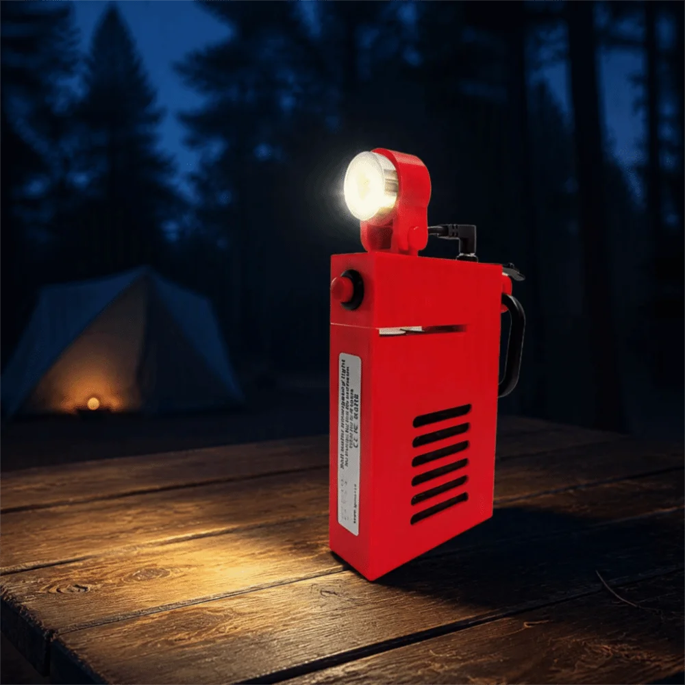 Portable Salt Water LED Lamp Recharge-Free Battery-Free Portable Emergency Light Fire Fighting LED Camping Light Camping