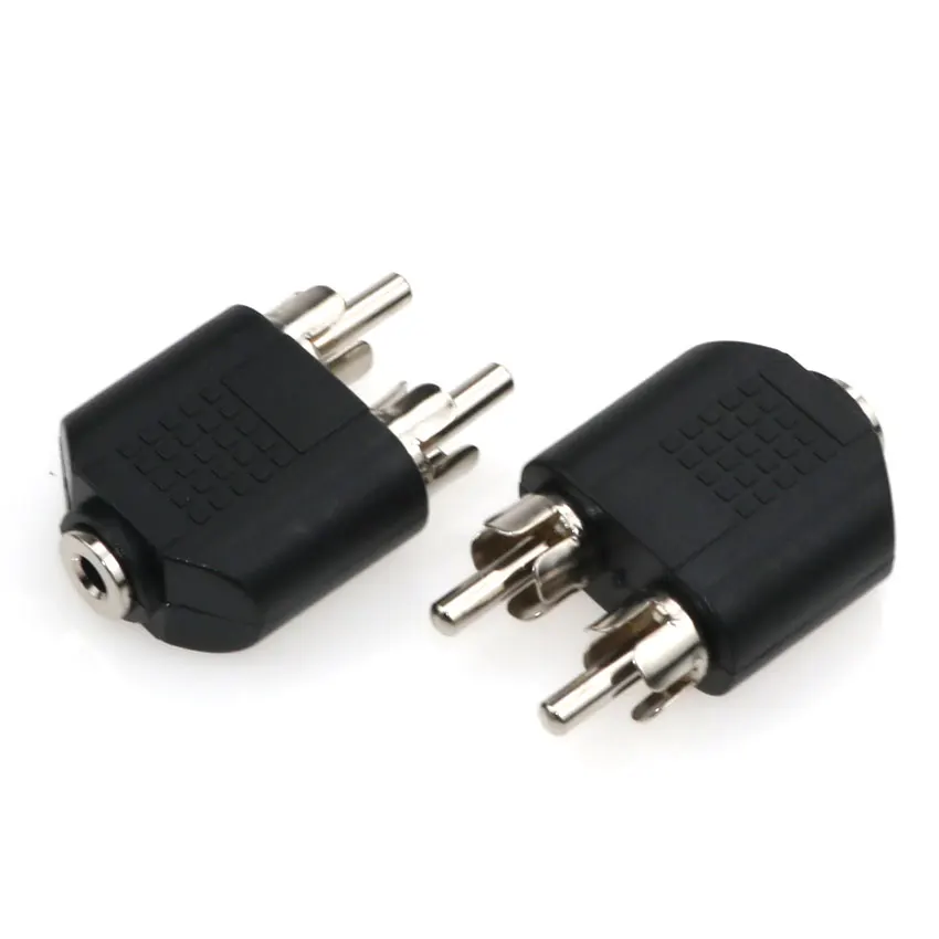 Сплиттер-переходник YuXi 3,5 мм на 2 RCA разъема «мама» «папа»