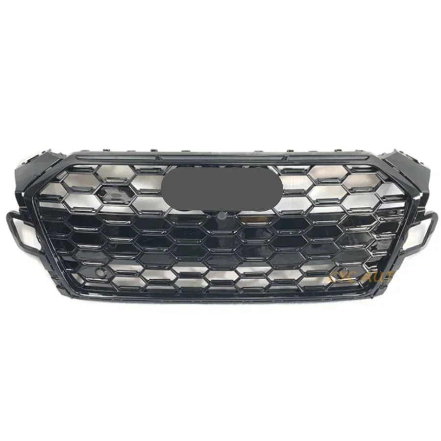 High Quality Auto Parts A5 Upgrade to RS5 B9.5 Honeycomb Mesh Grille with Quattro for Audi RS5 Grill 2020-2022 tools