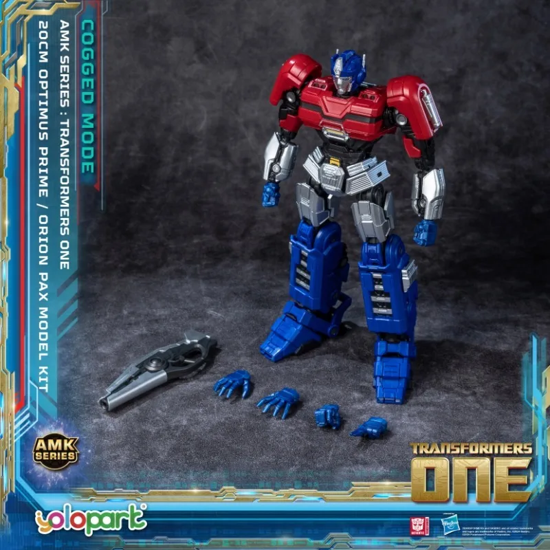 In Stock YOLOPARK Transformers Optimus Prime Cogged Mode,7.87 Inch Highly Articulated Transformers One Action Figures