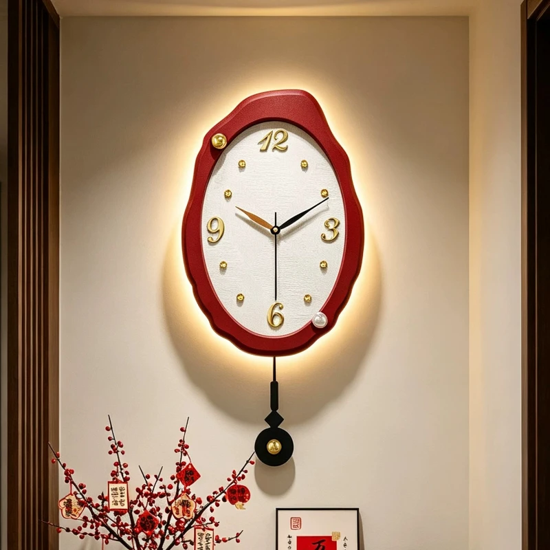 Creative Fashion Wall Clocks Luxury Aesthetic Simple Minimalist Design Clock Wall Nordic Vintage Reloj De Pared Home Decoration