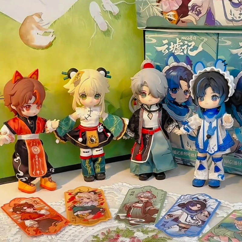 

Nagi Yunxu Ji Series Blind Box BJD Аниме Фигурка Наги Mystery Box Сумка-сюрприз Kawaii Doll Desktop Decor Collect Модные игрушки в подарок