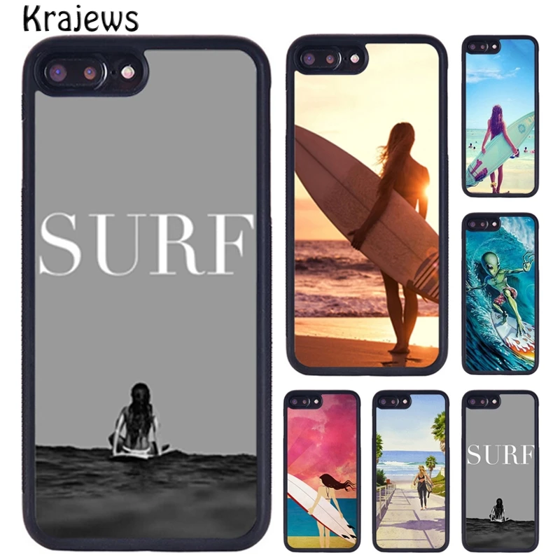Чехол для телефона Krajews SURF GIRL SURFING BEACH для iPhone 14 X XR XS 11 12 13 Pro MAX 5 6 7 8 Plus Samsung S21 S22 Ultra Чехол для телефона Krajews SURF GIRL SURFING BEACH для iPhone 14 X XR XS 11 12 13 Pro MAX 5 6 7 8 Plus Samsung S21 S22 Ultra