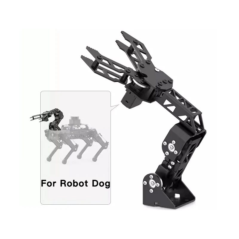 Hiwonder Raspberry Pi Robot chien chiotPi spécial 3 DOF Robot bras mise à niveau accessoire Pack SLAM Navigation manipulation ROS Robot