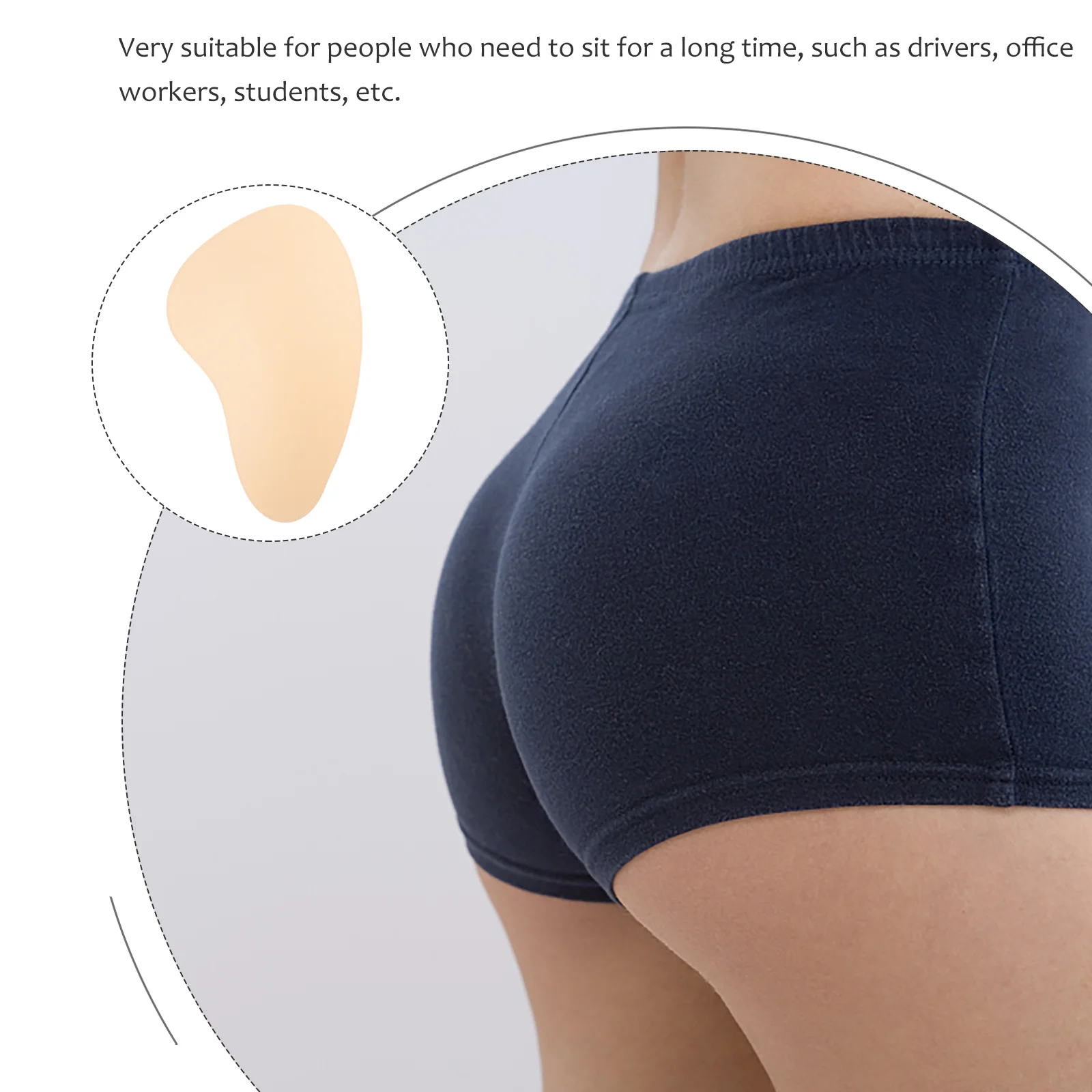 Buttock Pad Girl Enhancer Hip Pads For Women Shapings for Women Shaping Comfortable Reusable Tummy Control Lifting Insert