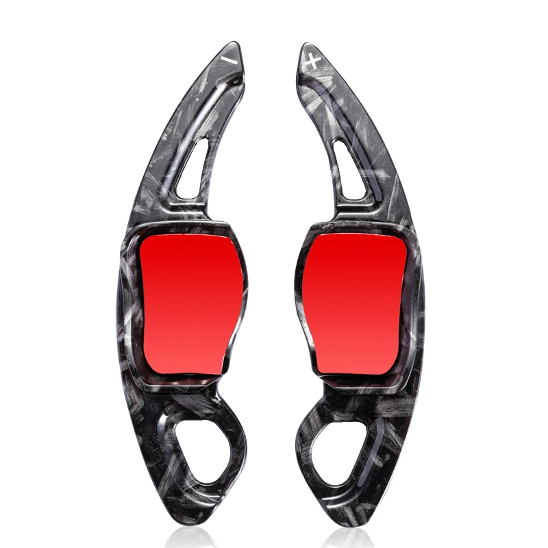 Carbon Fiber Lenkrad Paddle Shifter DSG Verlängerung Für Volkswagen Golf 5 Golf 6 Jetta Passat Polo Scirocco Zubehör – Detail 4