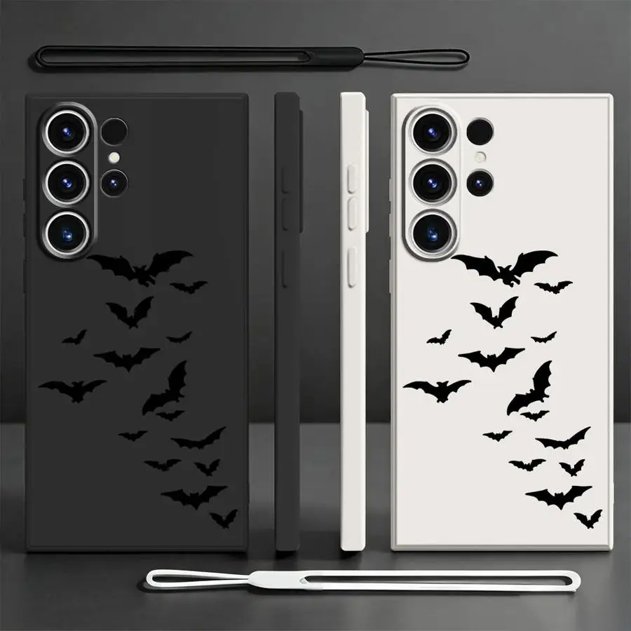 Case for Samsung Galaxy S26 Note 20 10 Ultra S25 Edge S23 S20 FE S22 S24 Ultra S21 Plus Phone Cover Bat Group Print