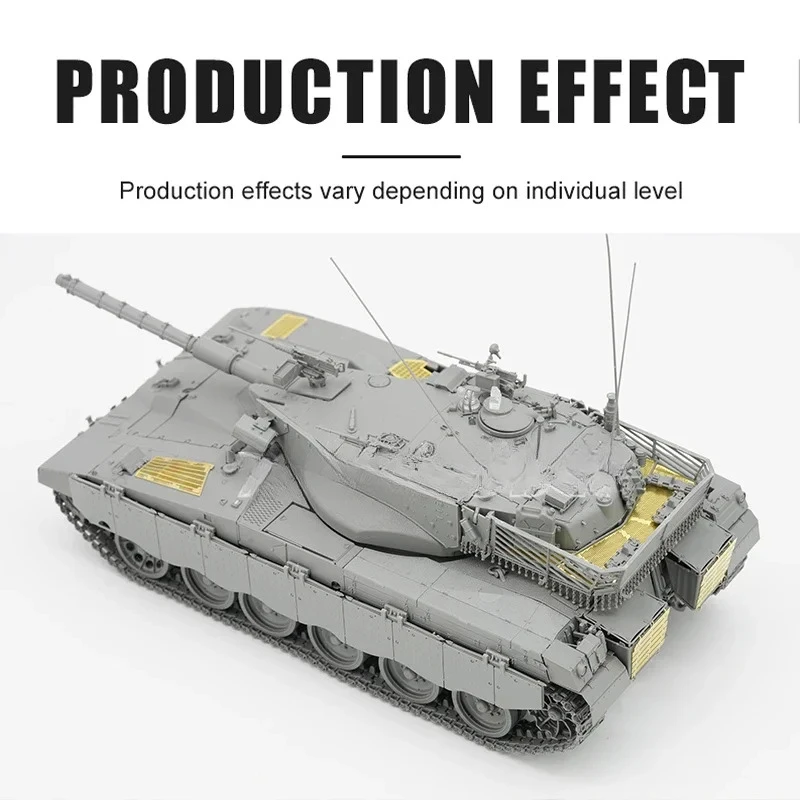 BORDER Plastic Assemble Tank Plastic Model Kit BT-055 Merkava 2 Main Battle Tank, Fully Built, Active Suspension 1/35