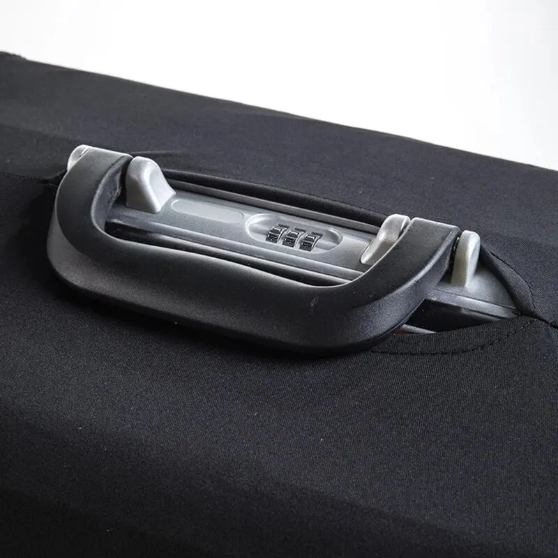 Luggage Cover Pull Rod Luggage Cover Travel Luggage Cover Dust-Proof Thickened High Elastic Fabric Luggage Box Protective Cov