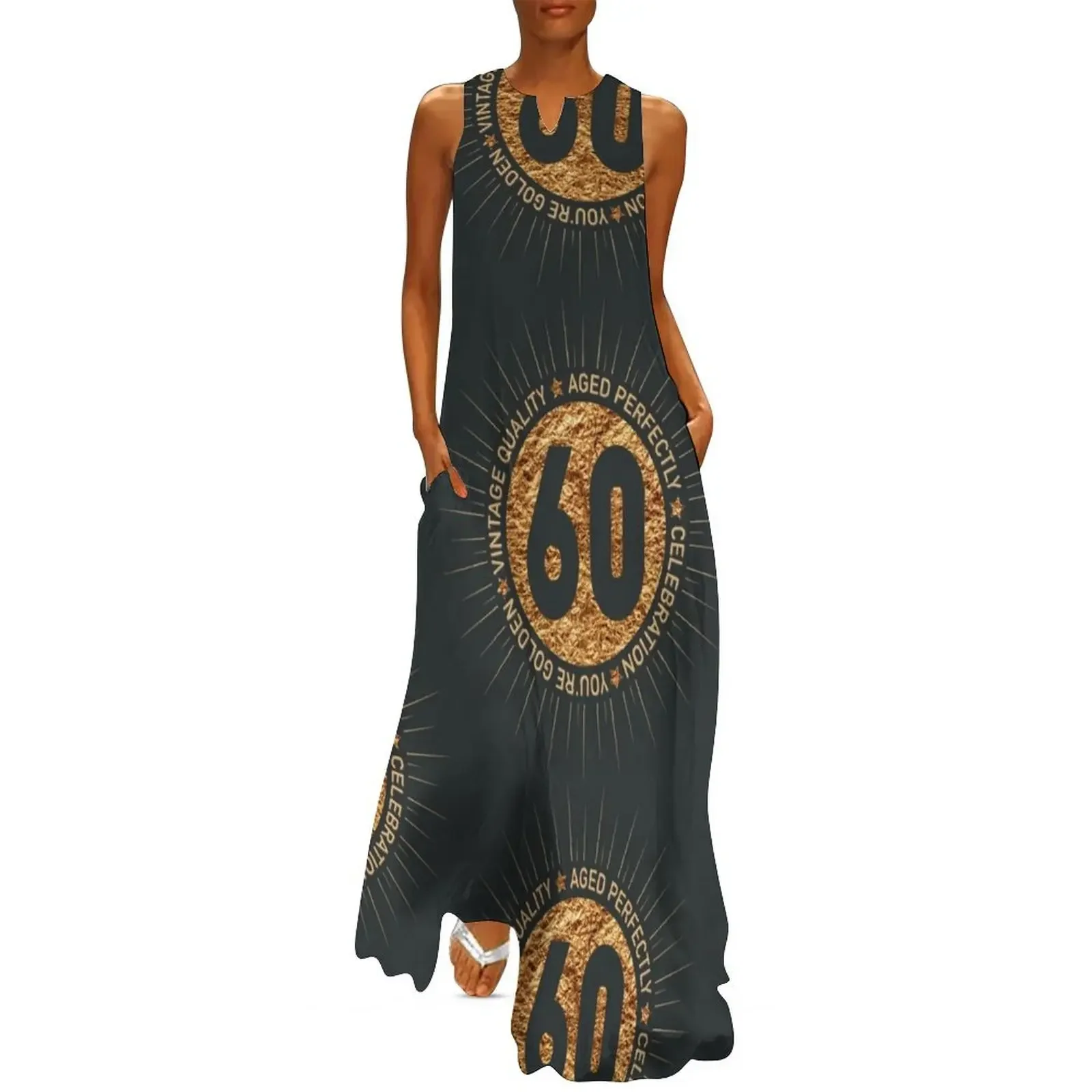 

HAPPY 60TH BIRTHDAY Long Dress elegant women's sets evening dresses luxury 2025 Dress