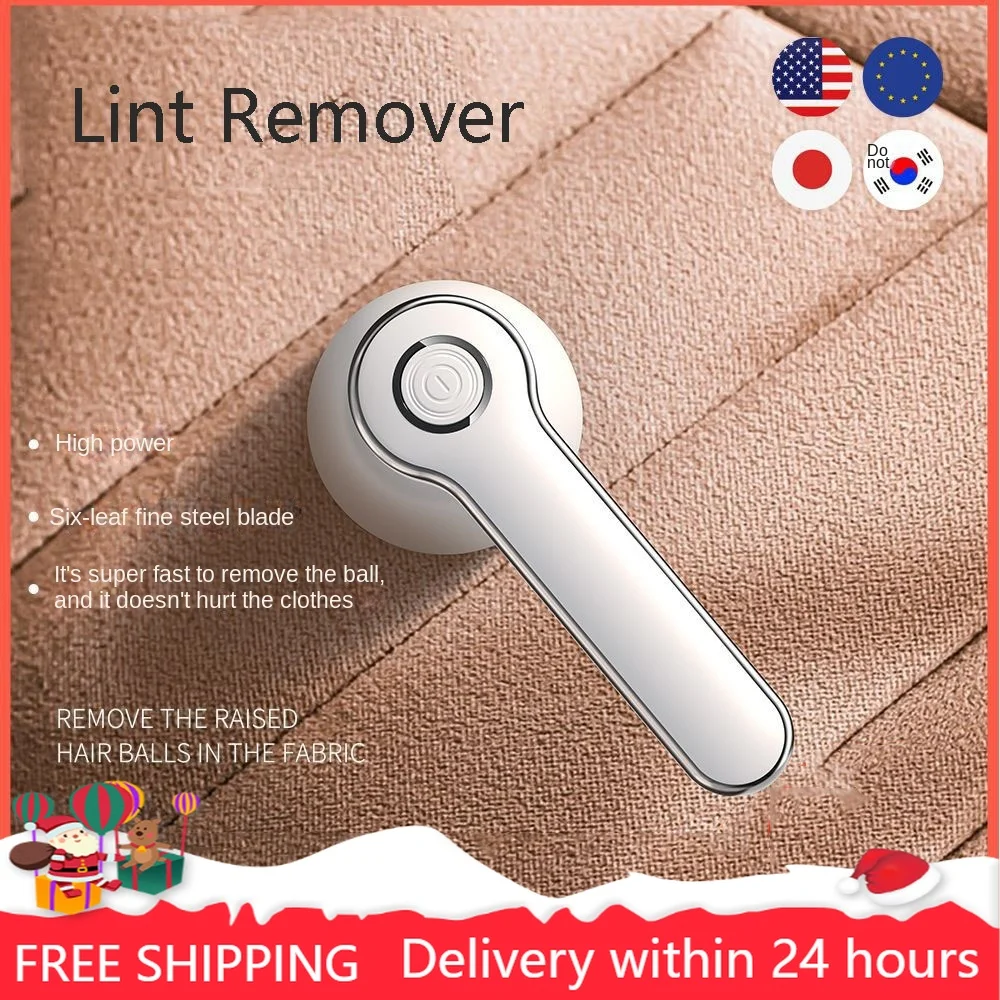 

New Lint Remover For Clothing Rechargeable Wool Trimmer Fuzz Pellets Clothes Sweater Fabric Shaver Electric Fluff Lint Removers