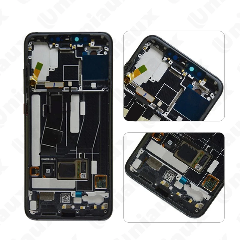 Original Super AMOLED For Xiaomi Mi 8 Pro Mi8 Explorer Edition LCD Display Touch Screen Digitizer With Fingerprint Mi 8 Pro LCD