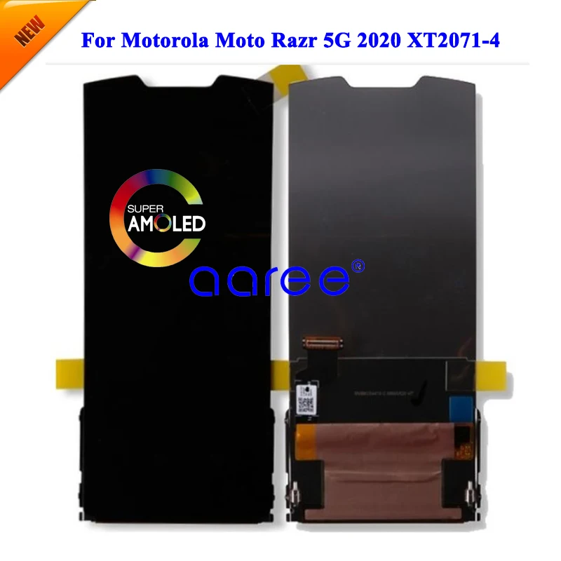 AMOLED LCD Screen For Moto Razr 5G 2020 LCD Display For Moto Razr XT2071-4 Display LCD Screen Touch Digitizer Assembly