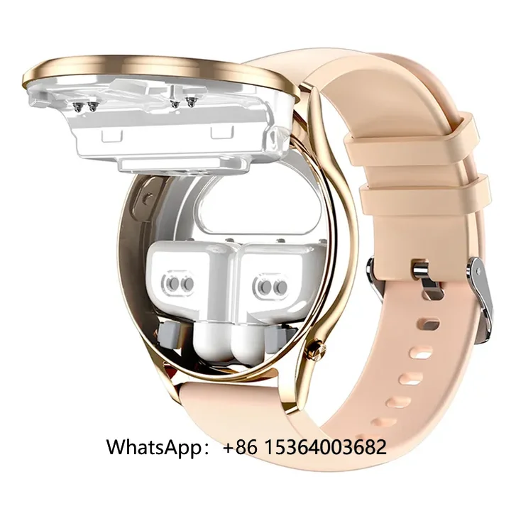 

2025 X12 Mini Smart Watch with Earphone 2 in 1TWS Sport Wearable Devices IP67 43mm Lady Size Fitness Tracker