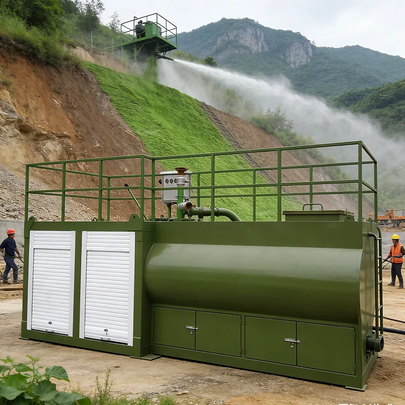 Customized Professional Hydraulic Seed Sprayer Hydroseeder For Erosion Control And Landscaping Projects,Hydro Seeding Machine