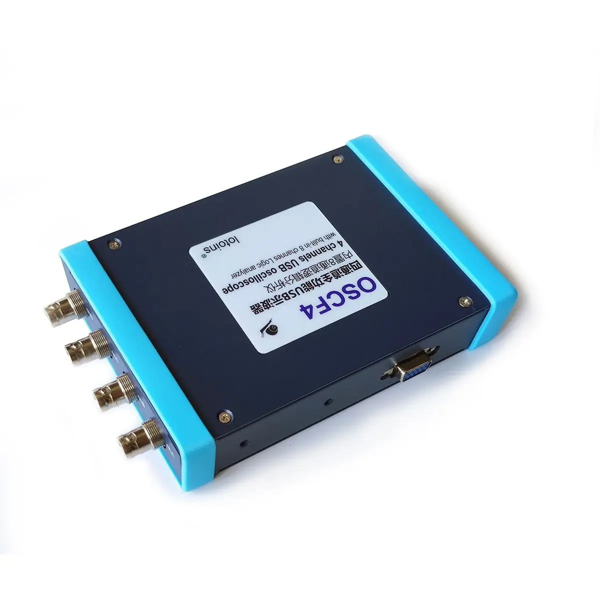 Four-channel Virtual Oscilloscope OfficF4 Signal Generator Logic Analyzer Handheld Acquisition Card