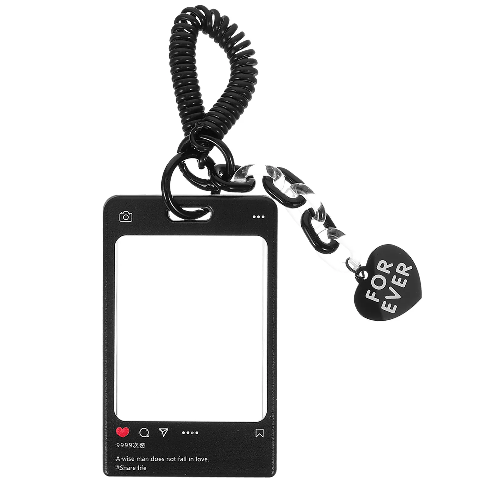 

1 комплект прозрачных держателей для удостоверений личности, прозрачный чехол для бейджей, защитный пластиковый чехол для проездных билетов, портативный брелок для ключей