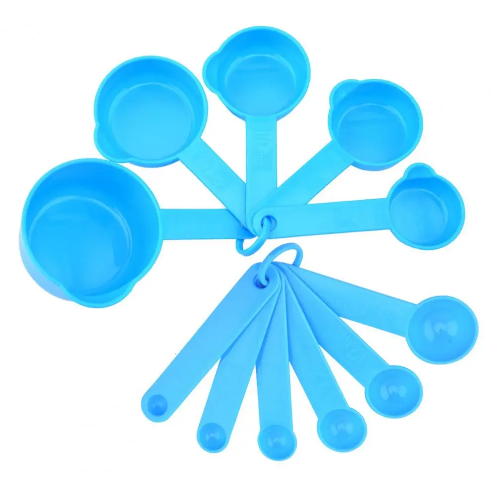 Measuring Cup 11-piece Plastic Measuring Spoon Cup Set Bpa-free Baking Tools for Flour Sugar Salt Liquid Multifunctional Kitchen