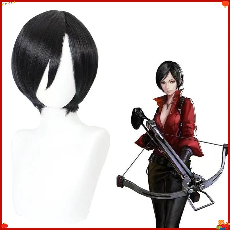 perruque-synthetique-courte-noire-style-anime-32-cm-inspiree-du-style-ada-cheveux-en-fibre-pour-encadrer-le-visage-pour-cosplay-et-jeux-de-role