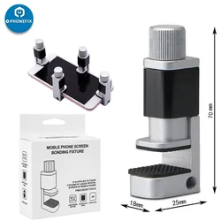 1/2/4 pçs ajustável clipe metal braçadeira fixação do telefone ferramentas reparo tela exibição lcd grampo fixação para iphone samsung ipad ferramenta reparo tela tablet universal suporte fixo