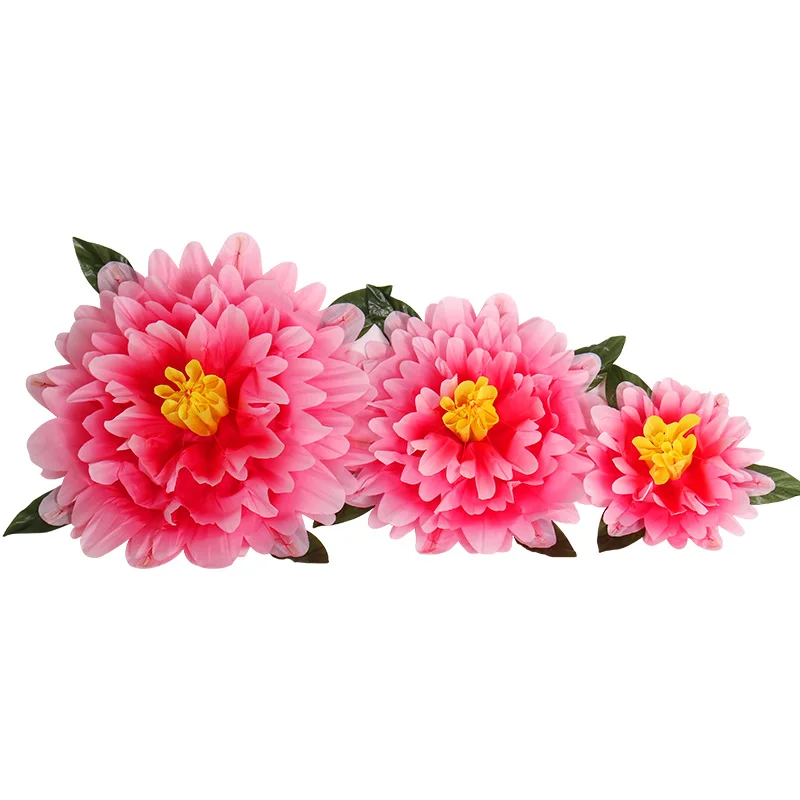 Peony Production  Magic Tricks diameter 46cm60cmFunny Stage Empty Hand Appearing Flower Magic Gimmick  flash flower