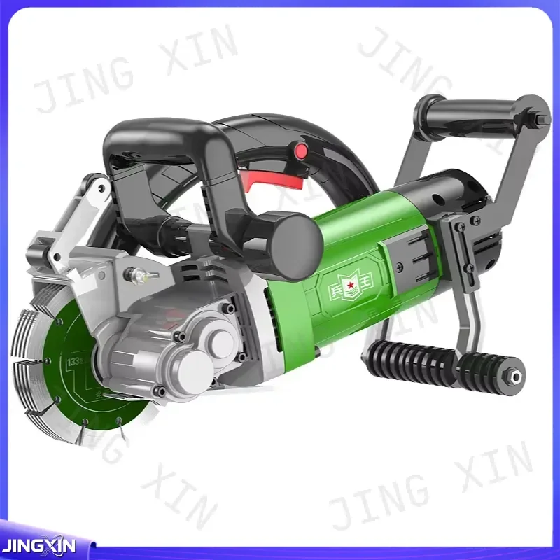 Custom for 5000W 220V Wall Chaser Concrete Grooving Machine Dust Free Handheld Slotting Tool Multifunctional Power Cutter