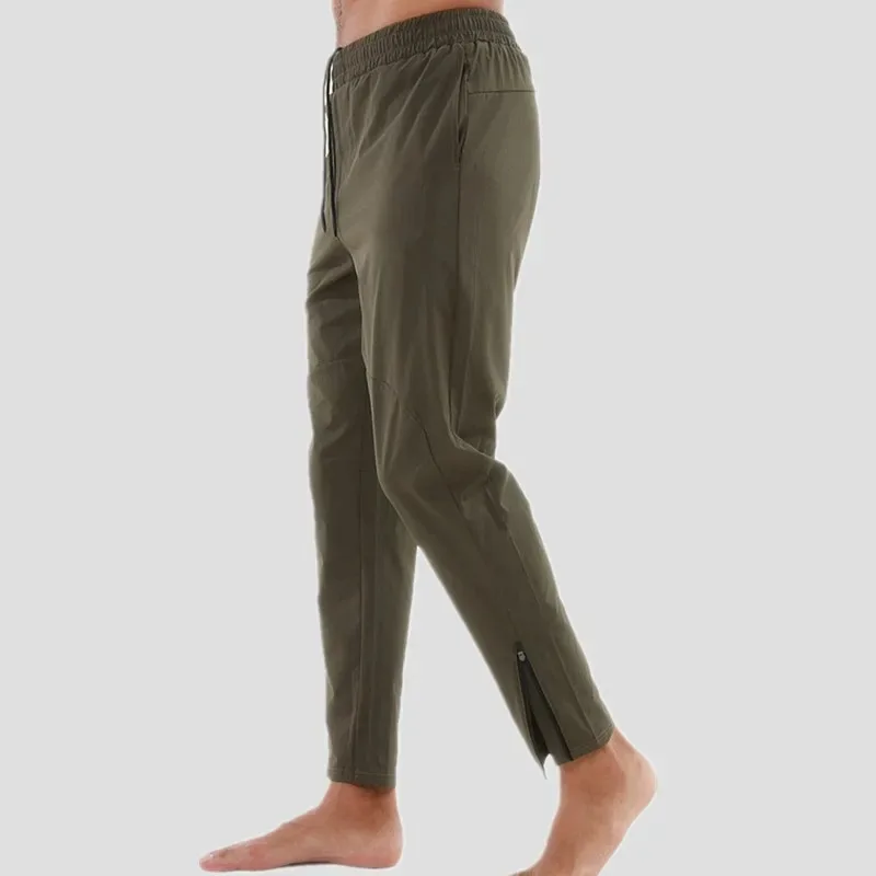 

Men's Sports Casual Long Pants, Thin for Spring and Autumn, Quick-Dry, Loose, Breathable, American-Style Outdoor Fitness