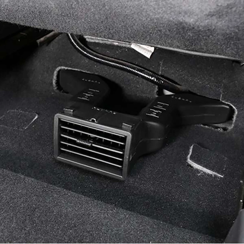 Car Rear Seat Air Conditioner Outlet Vent Blind For SUBARU Forester Outback XV Legacy Impreza 2009-2019 Accessories 2Pcs