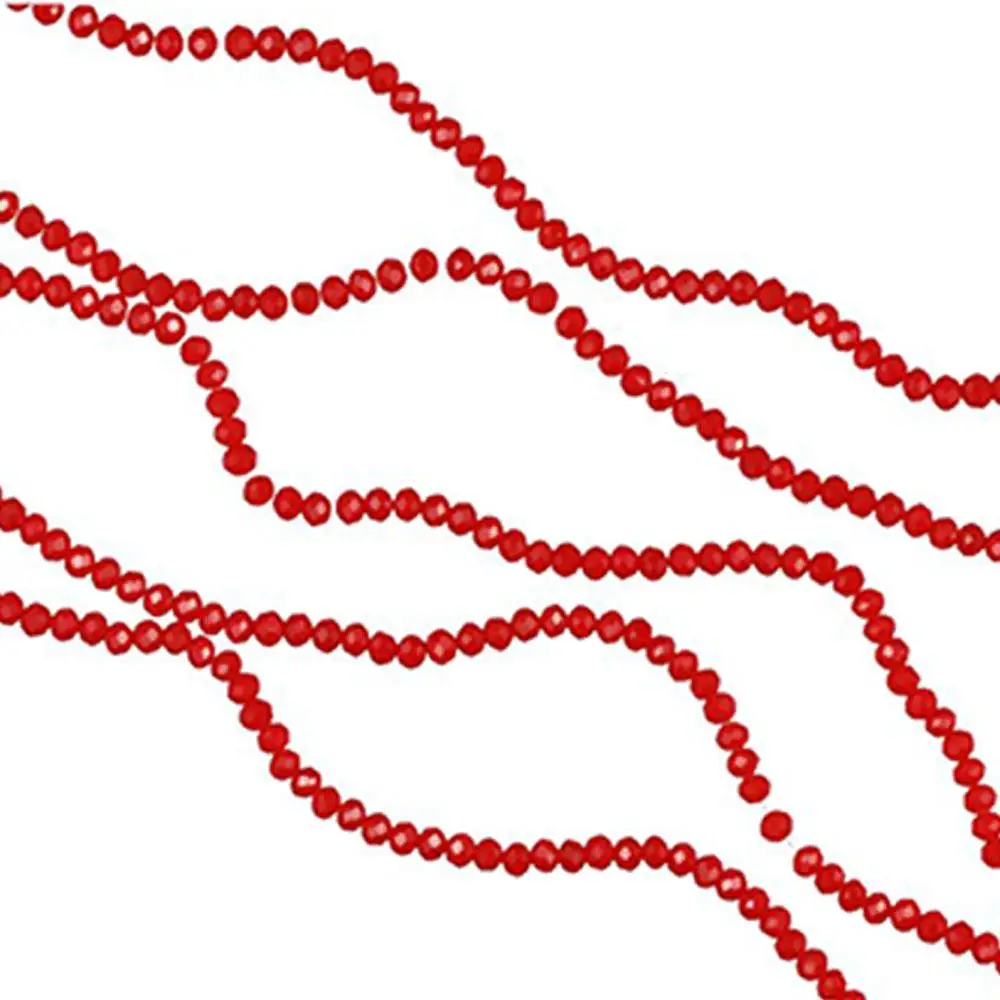 Bracelet Finding DIY Austria Faceted Loose 3/4mm Glass Beads Jewelry Making Crystal Beads Spacer Beads
