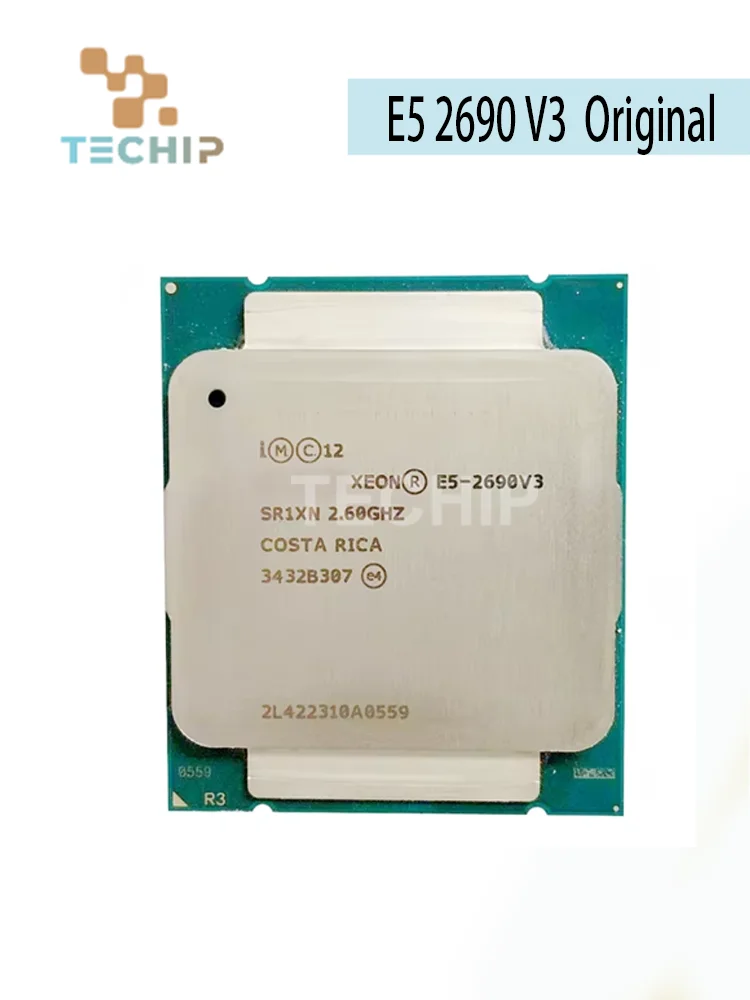 Xeon E5 2690 V3 2.6Ghz 12 Core 30MB LGA 2011-3 processor SR1XN