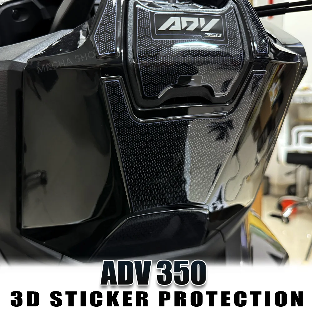 For ADV 350 2025 Accessories Motorcycle Ignition Area Protection Waterproof Scratch 3D Stickers ADV350 Stickers