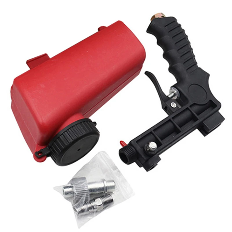 Adjustable Sandblasting Gun 90psi Portable Sand Blaster Sand Blasting Machine Gravity Small Handheld Pneumatic Blasting Gun New