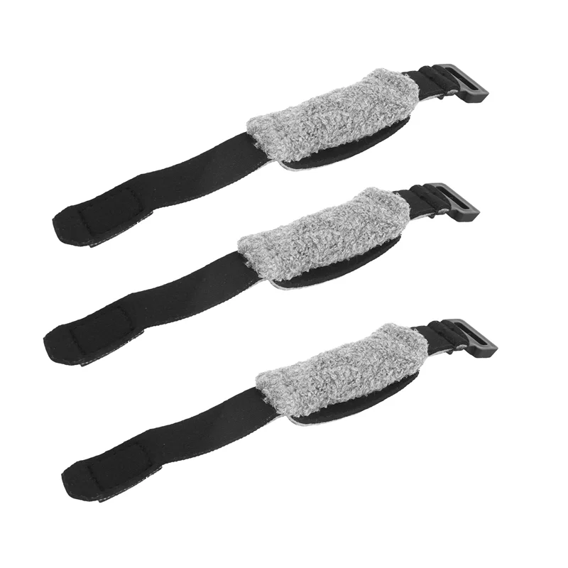 3X Guitar Fret Strings Mute Dampeners Muter Wraps Acoustic Classic Guitars Bass Ukulele Instruments Accessories Gray-B60B