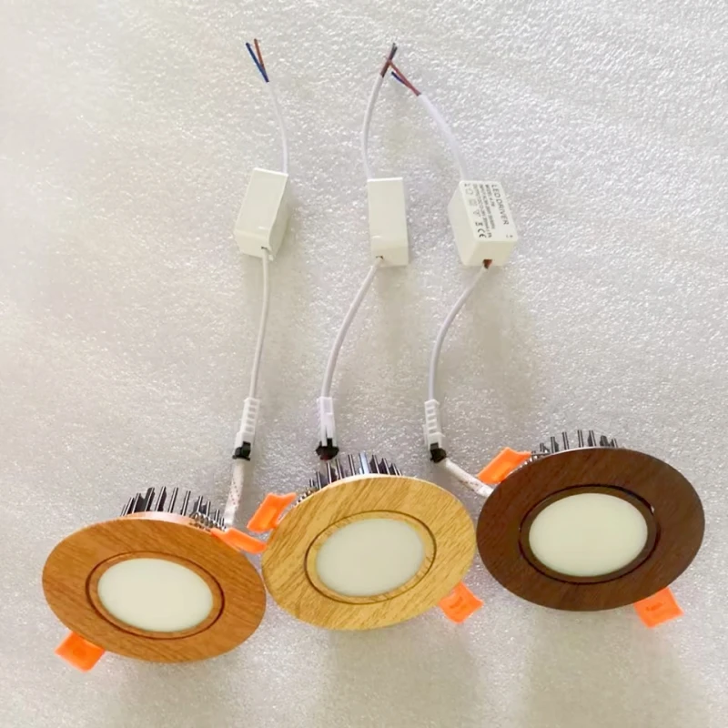 LED Downlight 3W 5W 7W 9W Round Recessed Lamp 110V 220V 230V 240V Led Bulb Bedroom Kitchen Indoor LED Spot Lighting